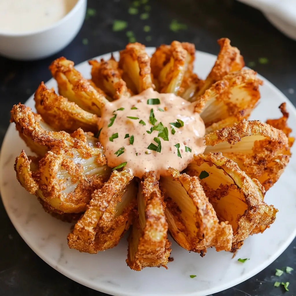 Air Fryer Blooming Onion