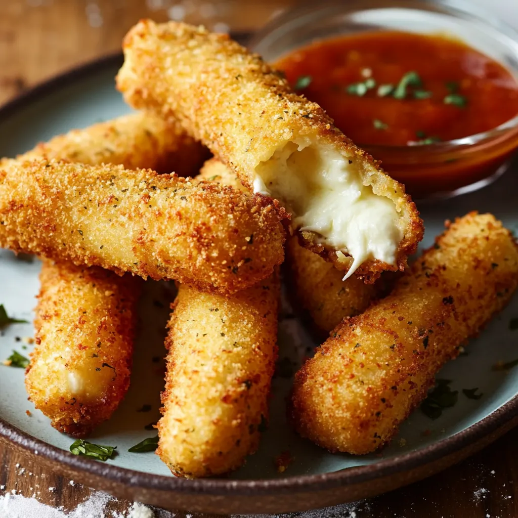 Yummy Air Fryer Mozzarella Sticks