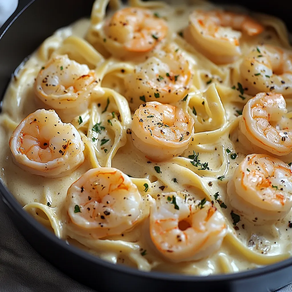 Shrimp Alfredo