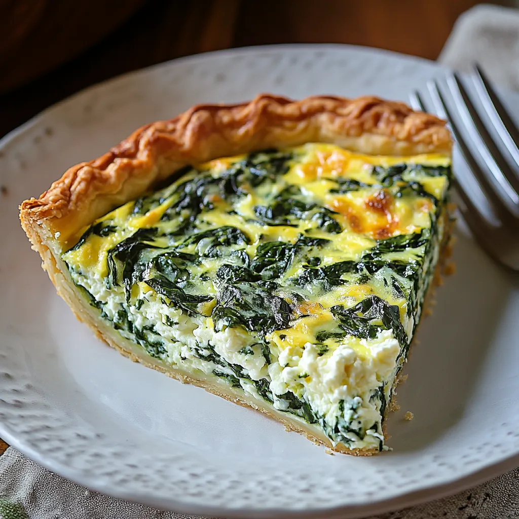 Delicious Ricotta Spinach Quiche