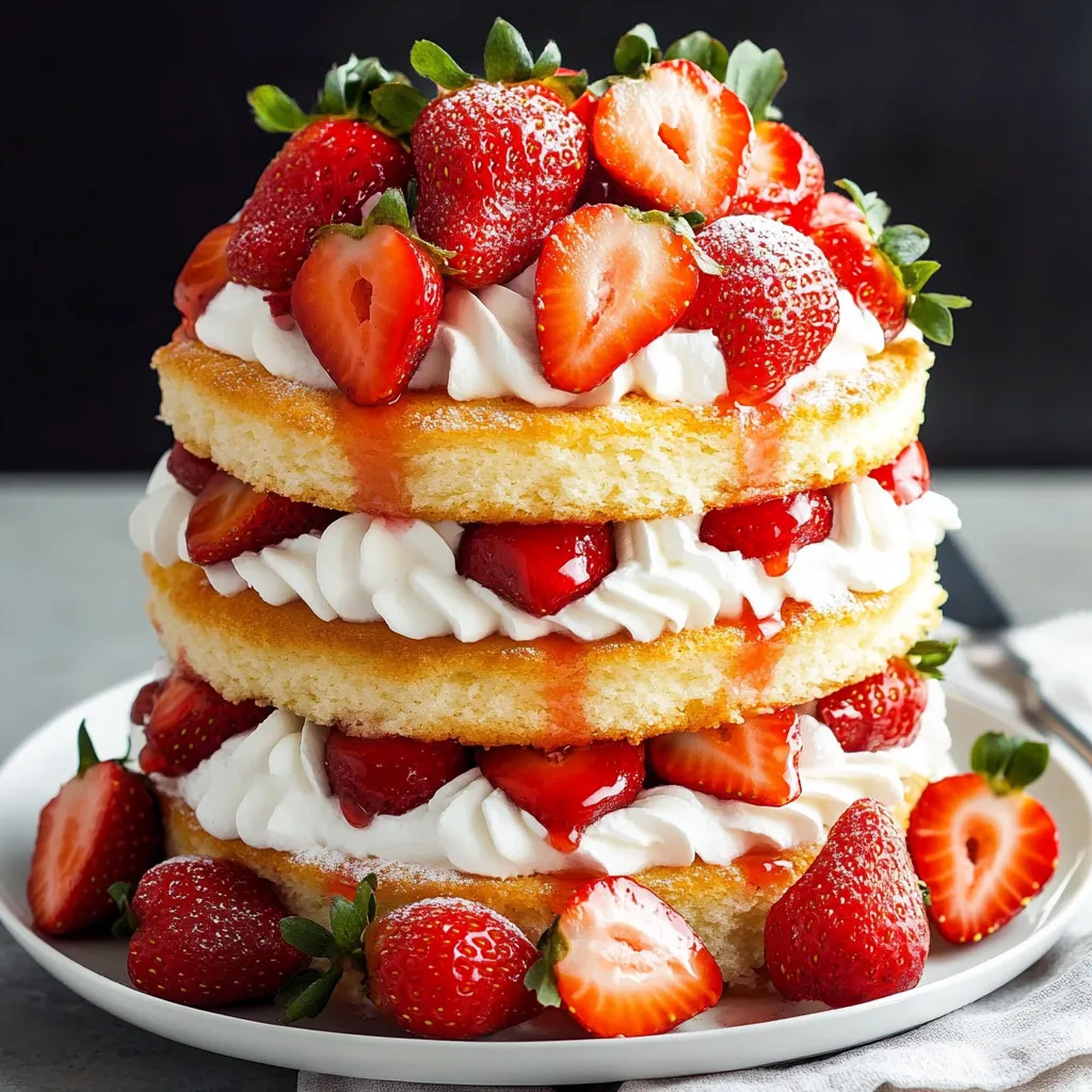 Easy Strawberry Shortcake Recipe