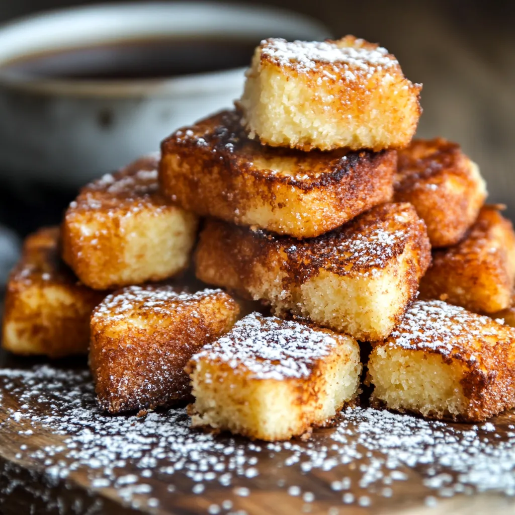 Easy Air Fryer French Toast Bites