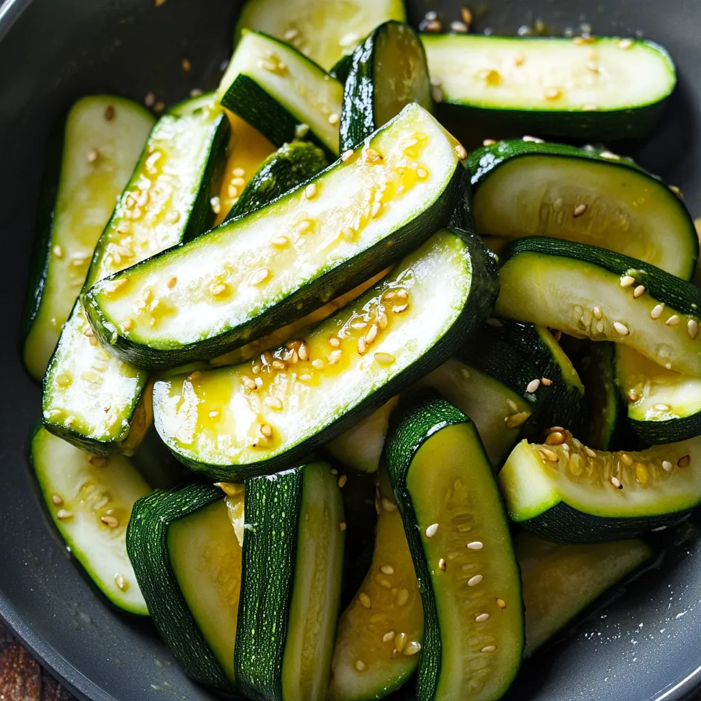 Easy Japanese Zucchini