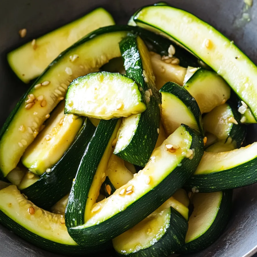 Delicious Japanese Zucchini