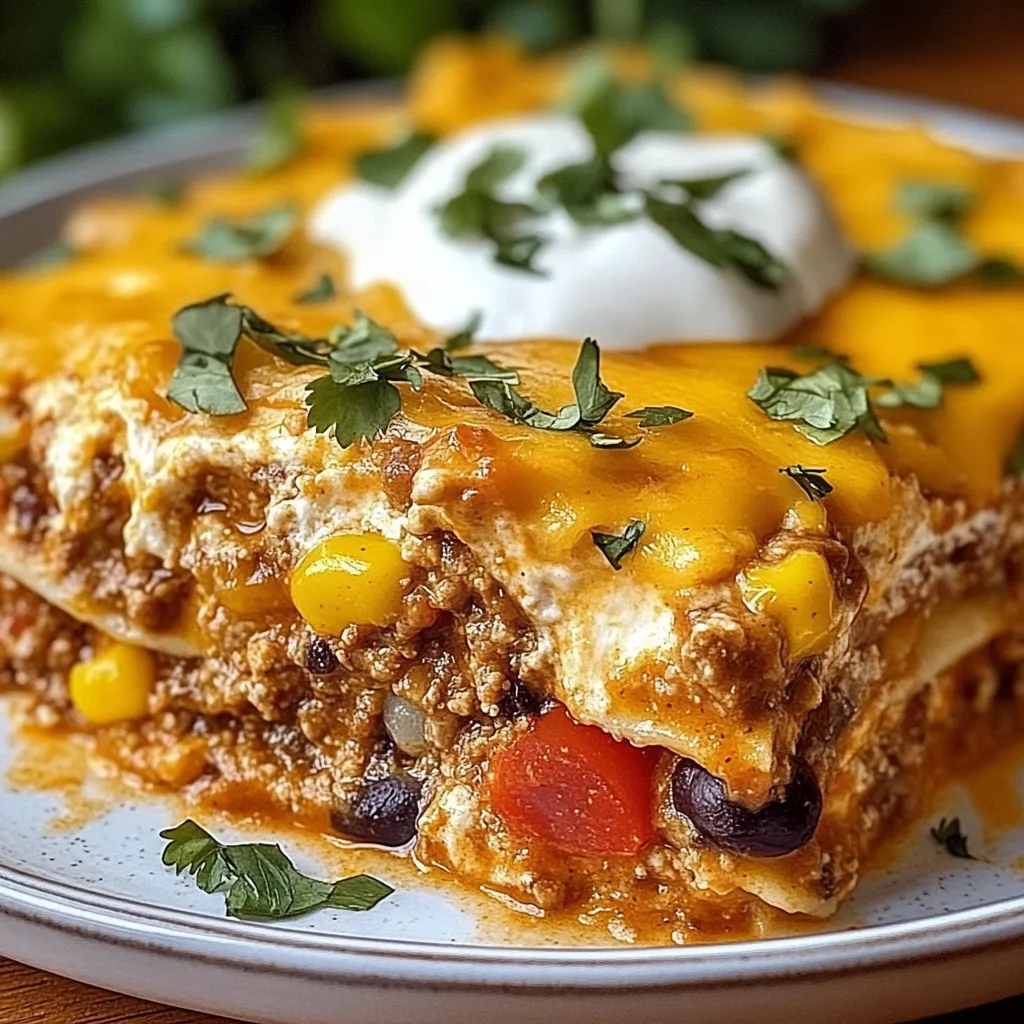 Baked Burrito Casserole