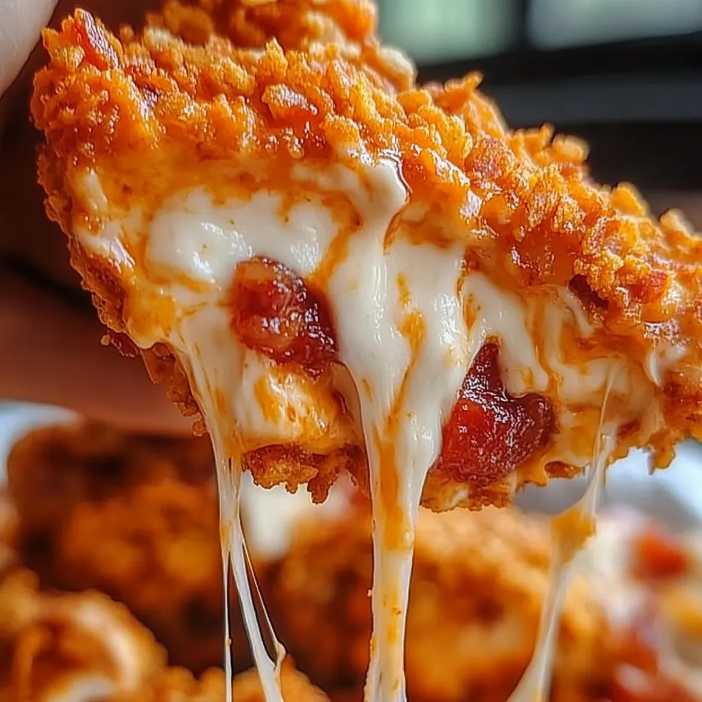 Cream Cheese & Bacon Stuffed Doritos Chicken