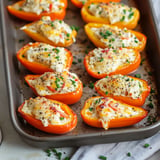 Cream Cheese Stuffed Mini Peppers