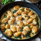 Garlic Chicken Gnocchi Skillet