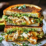 Chicken Avocado Melt Sandwich