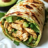 Quick & Easy Chicken Avocado Wrap