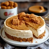 No Bake Biscoff Cheesecake