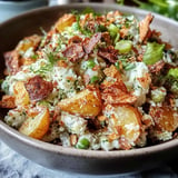 Crispy Smashed Potato Salad