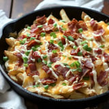 Loaded Bacon and Cheese Fries