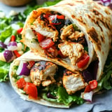 Amazing Mediterranean Chicken Wraps