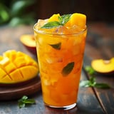 Homemade Mango Iced Tea – Fresh & Fruity!