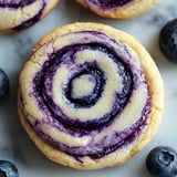 Easy Blueberry Cheesecake Swirl Cookie Recipe