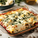 Three Cheese Stuffed Manicotti