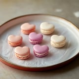 Heart-Shaped Macarons