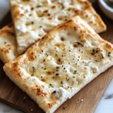 2 Ingredient Cottage Cheese Flatbread