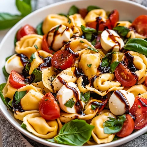 Tortellini Caprese Salad