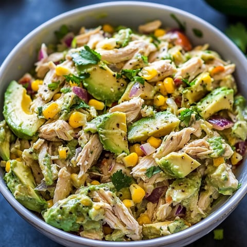 Healthy Avocado Chicken Salad