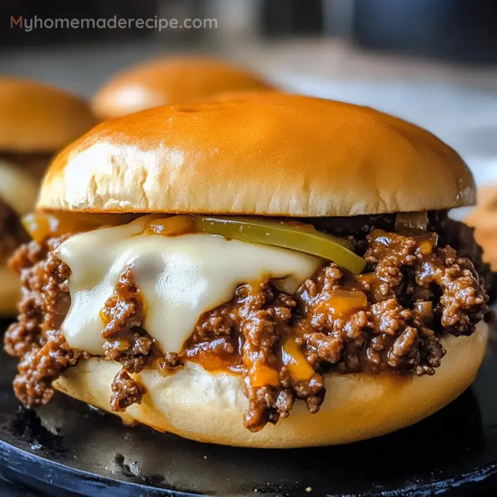 Cheesesteak Style Sloppy Joes