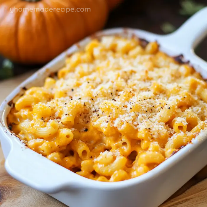 Pumpkin Mac and Cheese