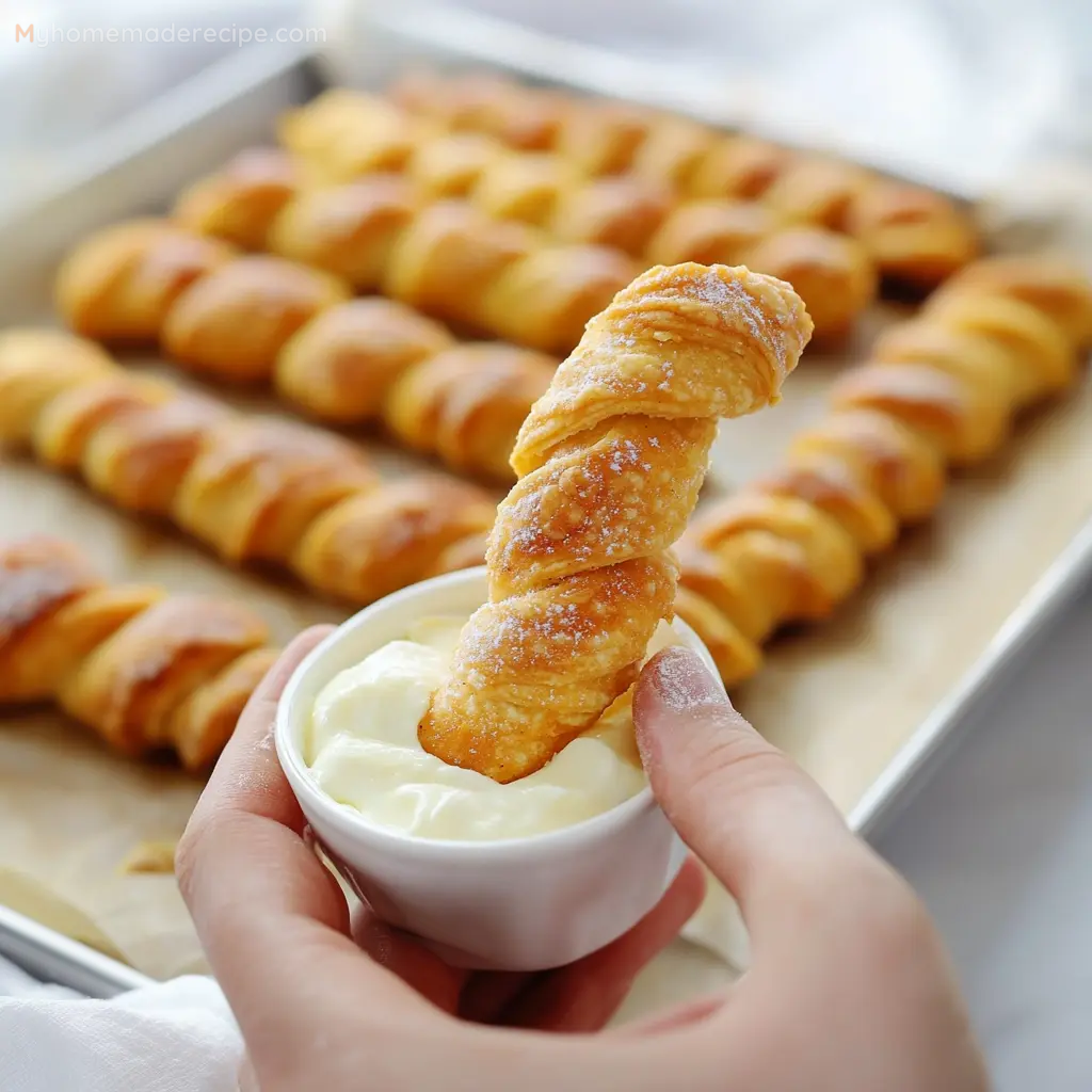 Easy Pumpkin Pie Twists