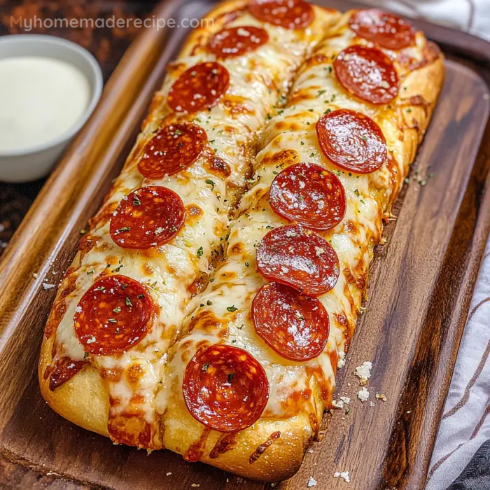 Pepperoni Cheesy Bread