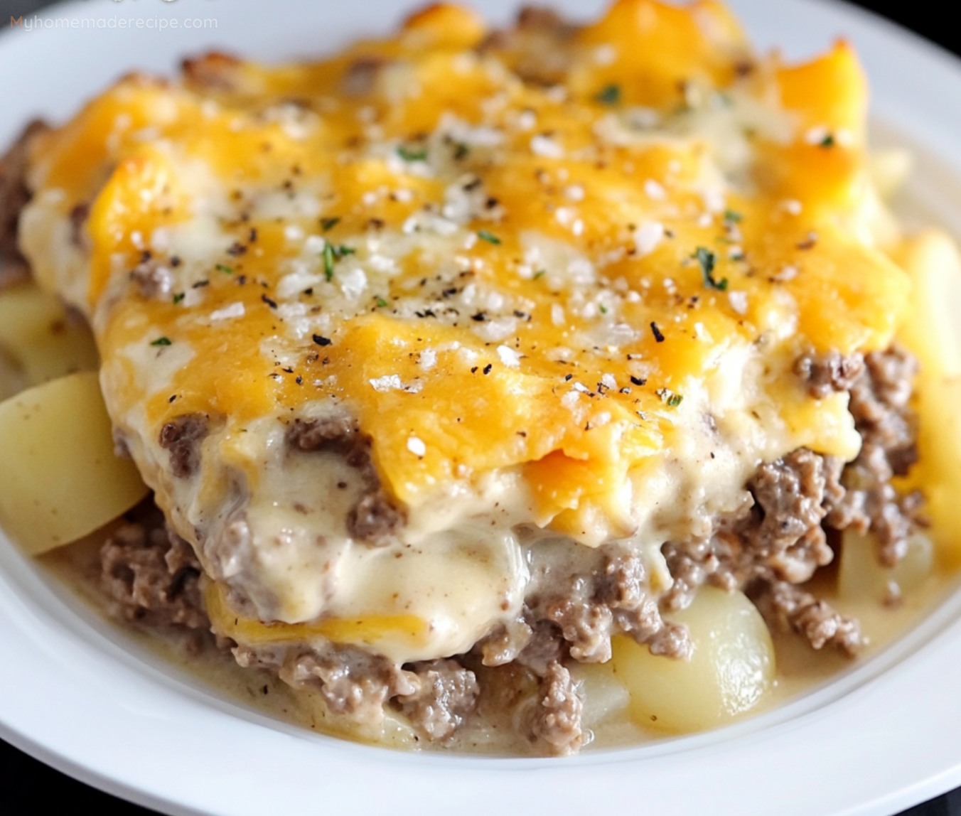 Hamburger and Potato Casserole