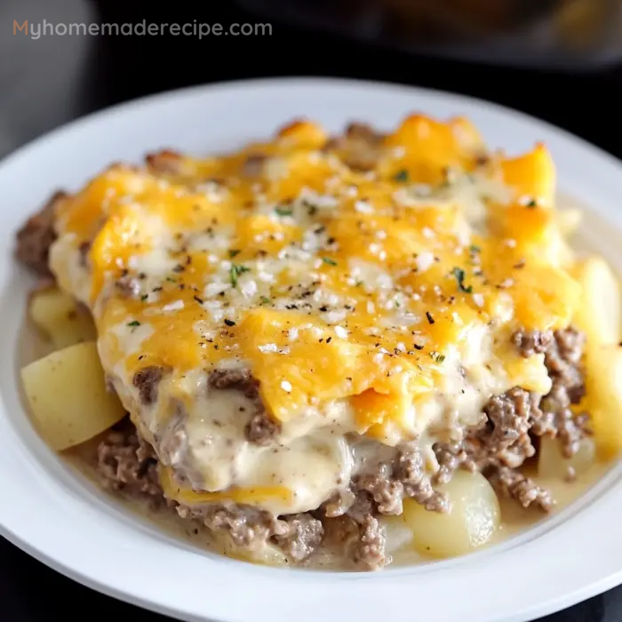 Hamburger and Potato Casserole