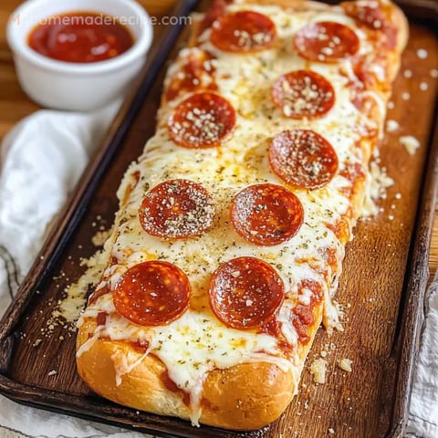 Pepperoni Cheesy Bread