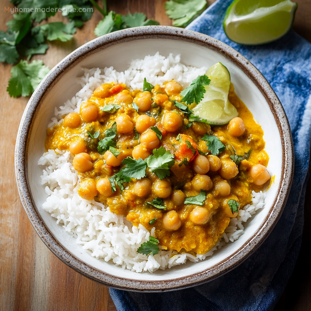 Crockpot Chickpea Curry