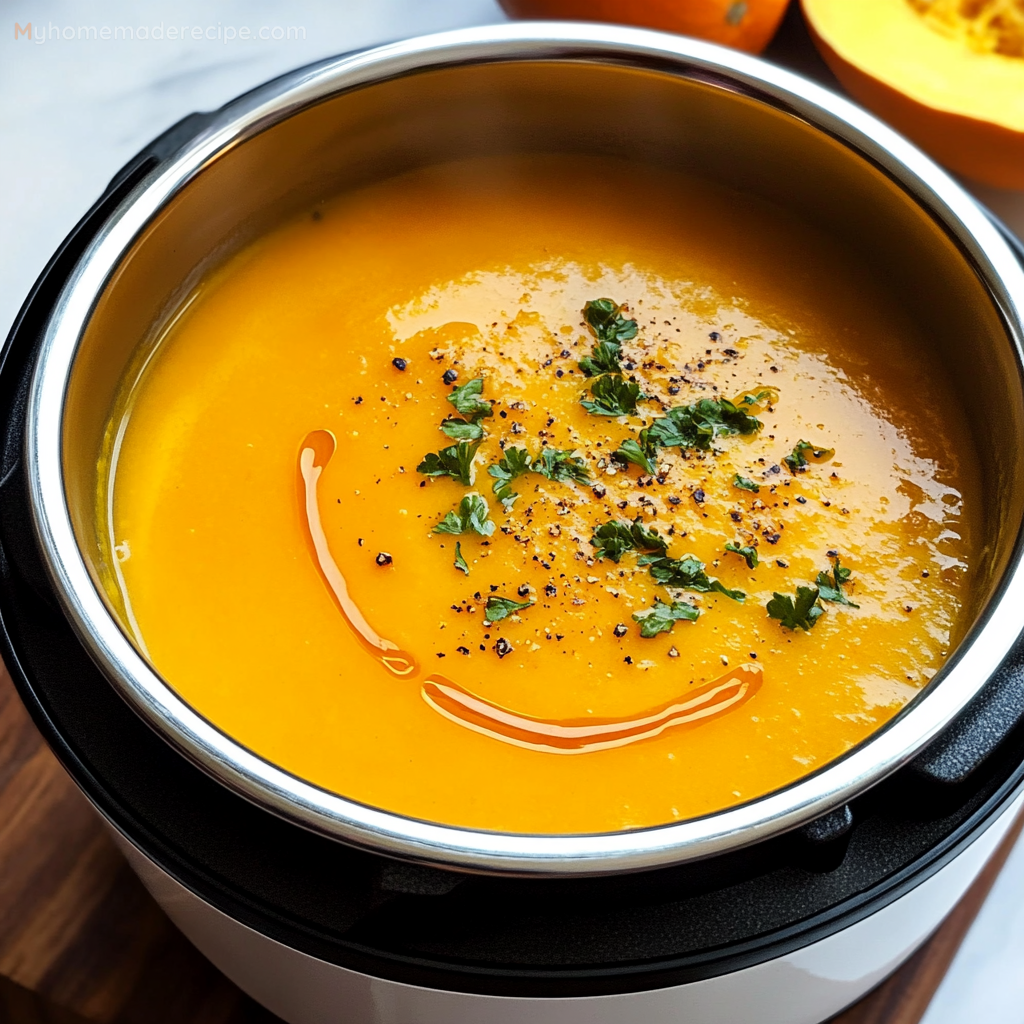 Instant Pot Butternut Squash Soup