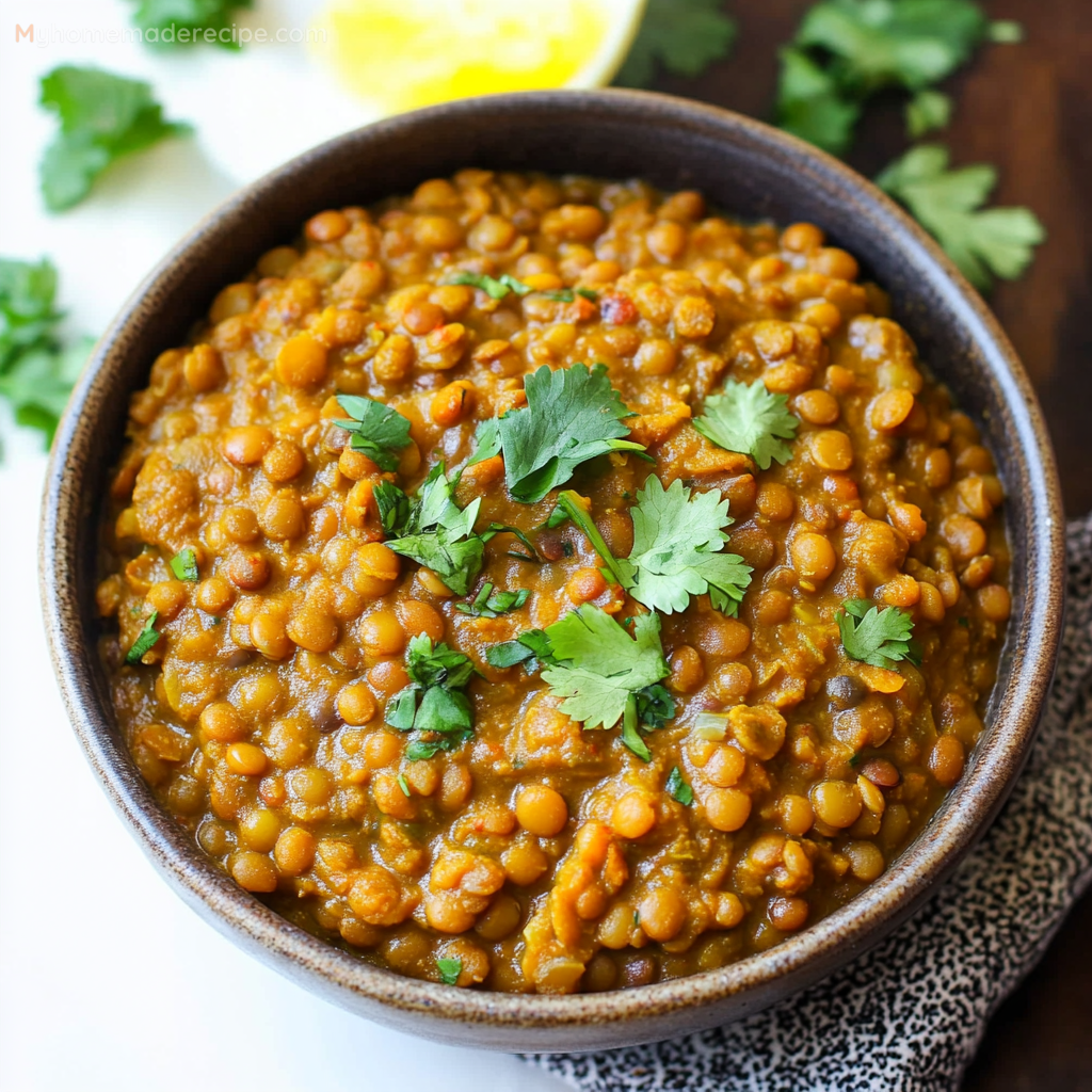 Quick and Easy Instant Pot Lentil Curry