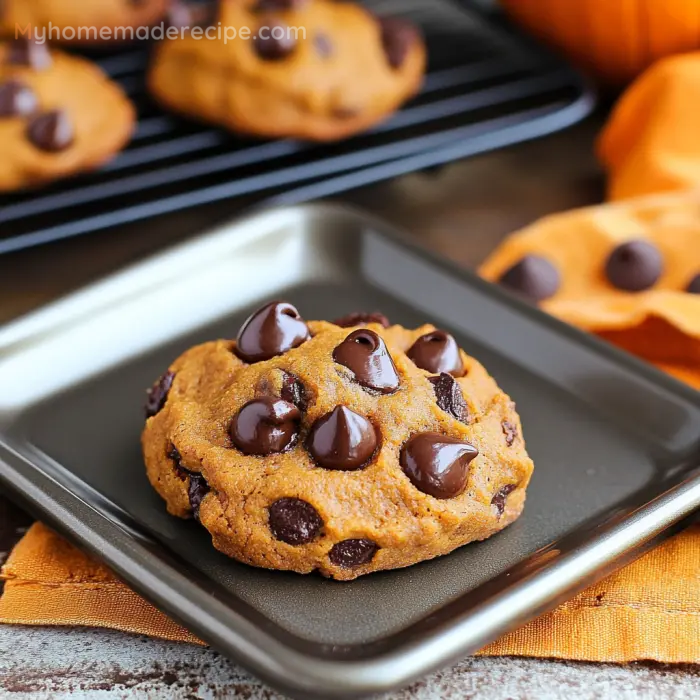 Pumpkin Chocolate Chip Cookies